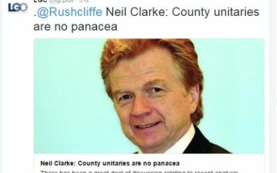 Neil Clarke: County unitaries are no panacea