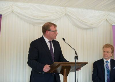 APPG for District Councils summer reception, Marcus Jones MP minister for local government DCLG, DCN Chairman Cllr Neil Clarke