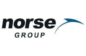 Norse group's logo, showing a crescent next to the company name
