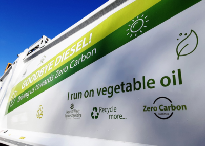North West Leicestershire: Hydrotreated Vegetable Oil rollout for council vehicles