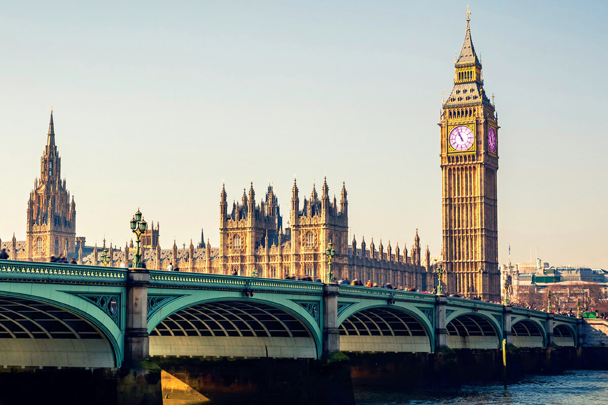 Houses of Parliament from Westminster Bridge