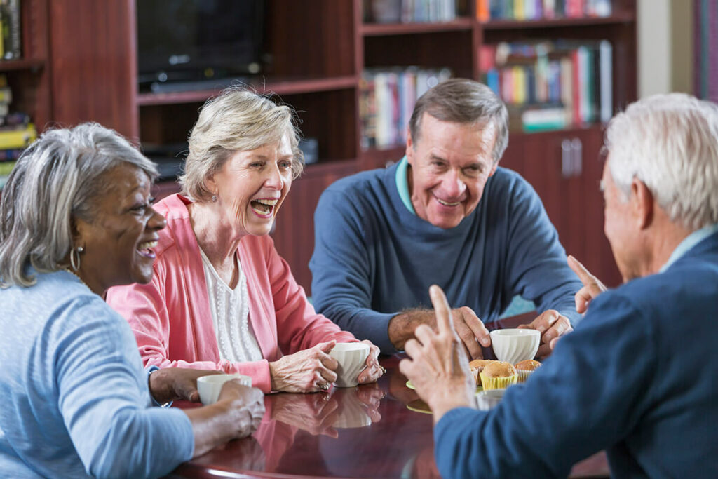 Coffee morning, health and wellbeing