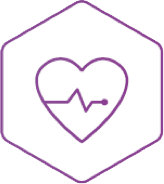 heart and pulse icon, DCN, health and wellbeing workstream